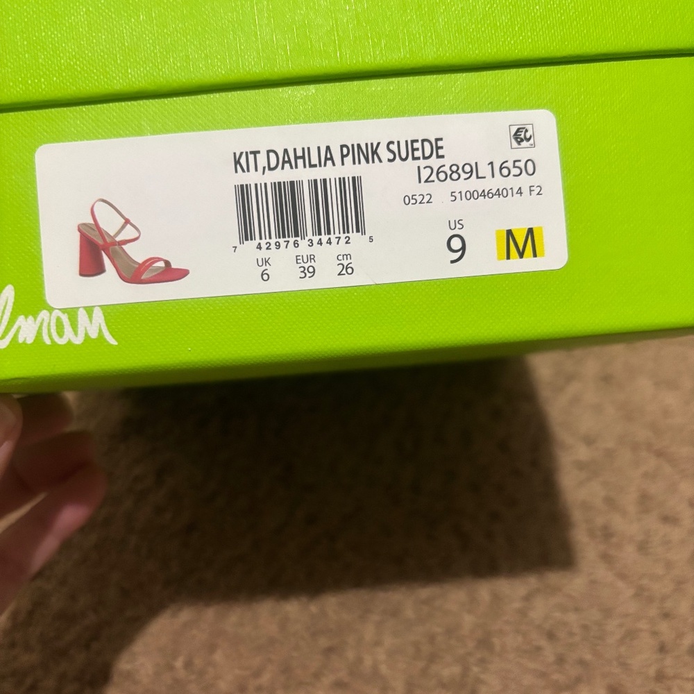 Pink sandals